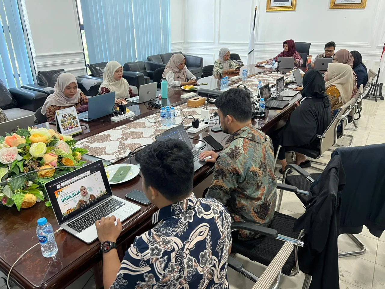 Dokumentasi kegiatan Sosialisasi dan Literasi Statistik Sektoral Series 2 (DARA BIJAK)